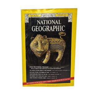 National Geographic Magazine January‎ 1974 Gold Treasure New Jersey Loas Comets